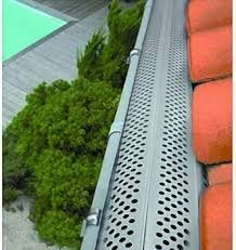 parefeuille sur gouttiere aluminium
